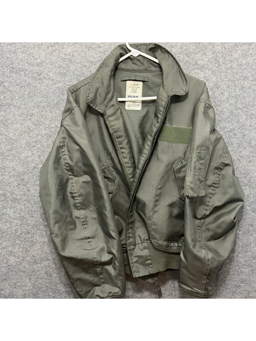 Vintage Propper CWU-36/P Flight Jacket XL 46-48 Aramid MIL-J-83382C 1986